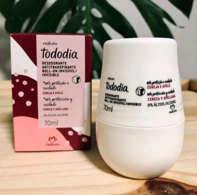 Desodorante Tododia Cereja e Avelã 