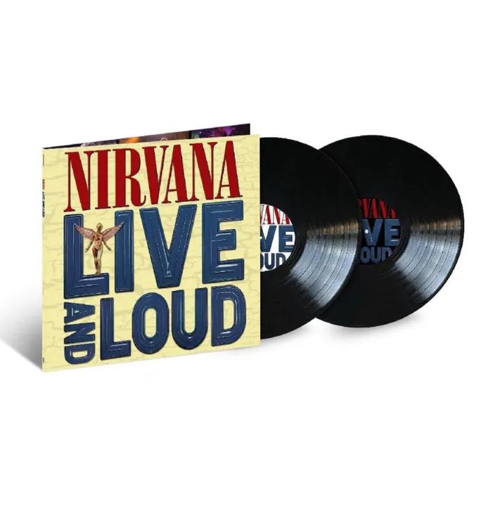 LP Vinil - Nirvana Live And Loud - Duplo