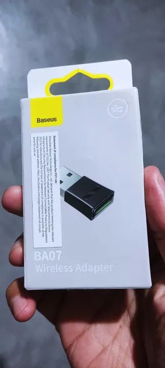 Adaptador Dongle  USB Bluetooth 5.3 para PC - Baseus-BA07 - Novo