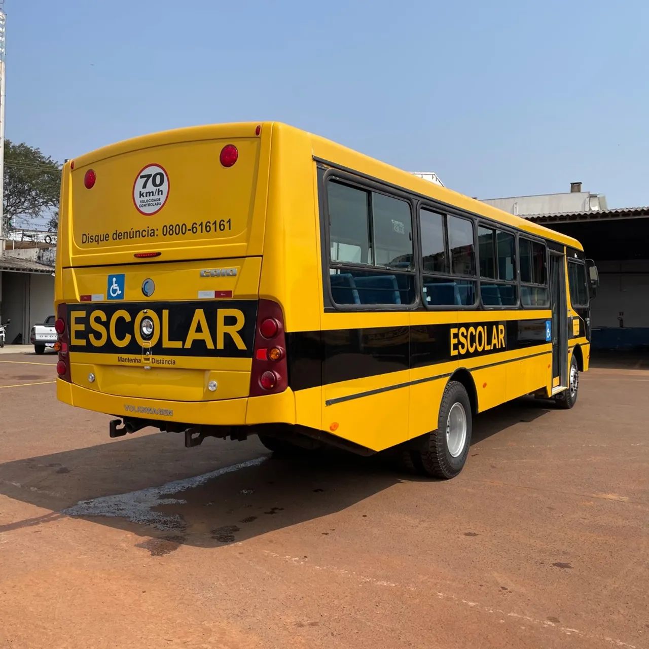 Ônibus escolar Caio foz  ano 12/13 motor man 15-190 com 60lug. Disponível em cascavel,PR - Foto 2