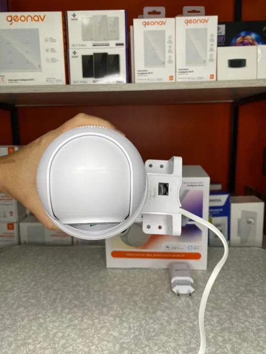 Câmera de segurança externa 360, Wi-Fi, IP65 Resistente a Chuva, Lacrado Pronta Entrega - Foto 3