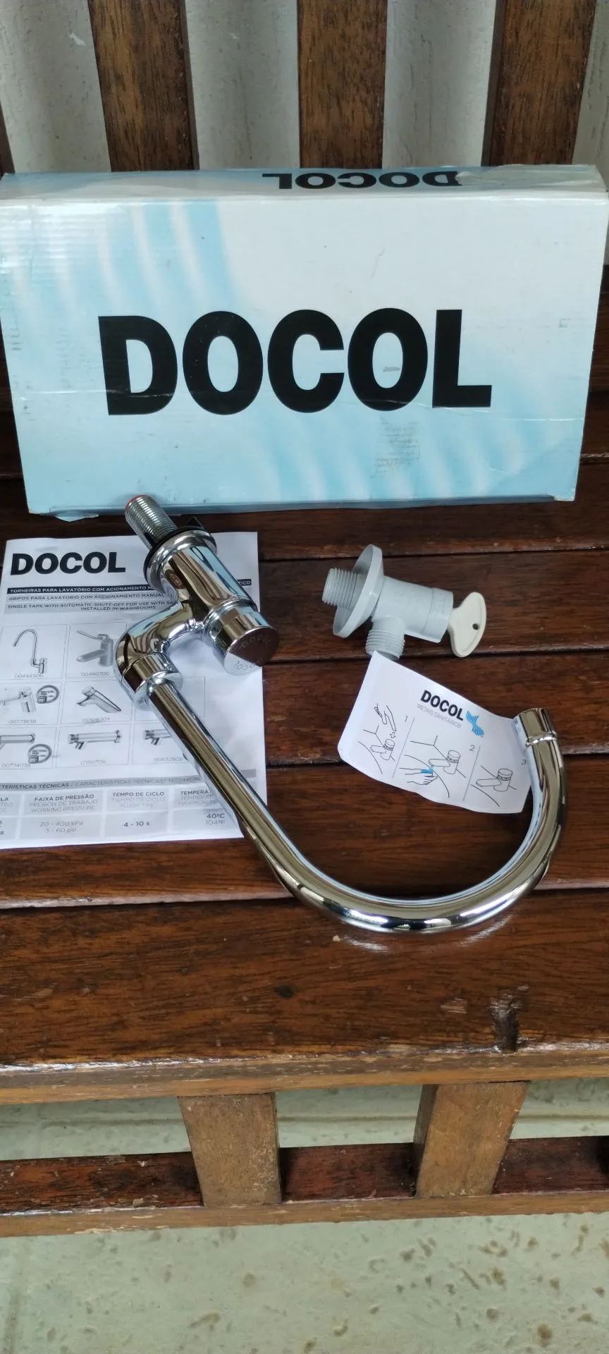 Torneira para Lavatório Doccol