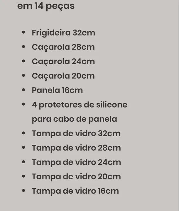 Jogo de panelas Classic  - Foto 3