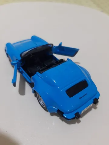 miniatura porsche 1/38 speedster azul