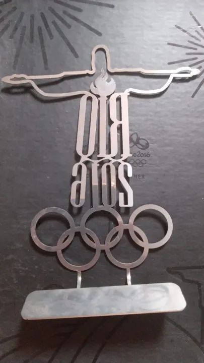 Troféu Rio 2016 em alumínio - Foto 2
