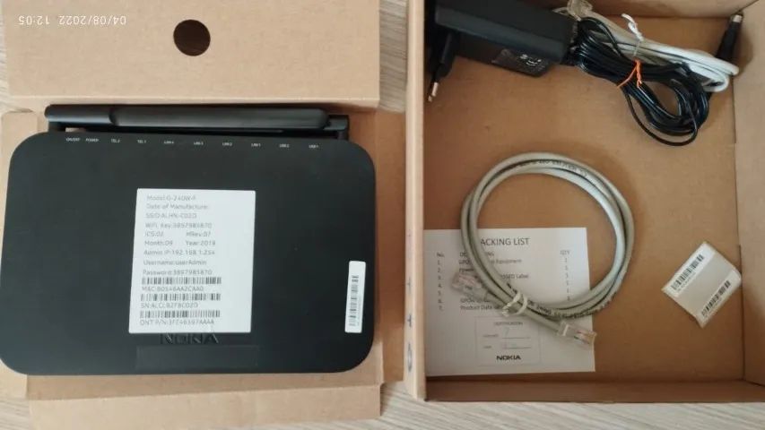 Modem Roteador Nokia G-240w-f - Alta Velocidade e Confiabilidade - Foto 2