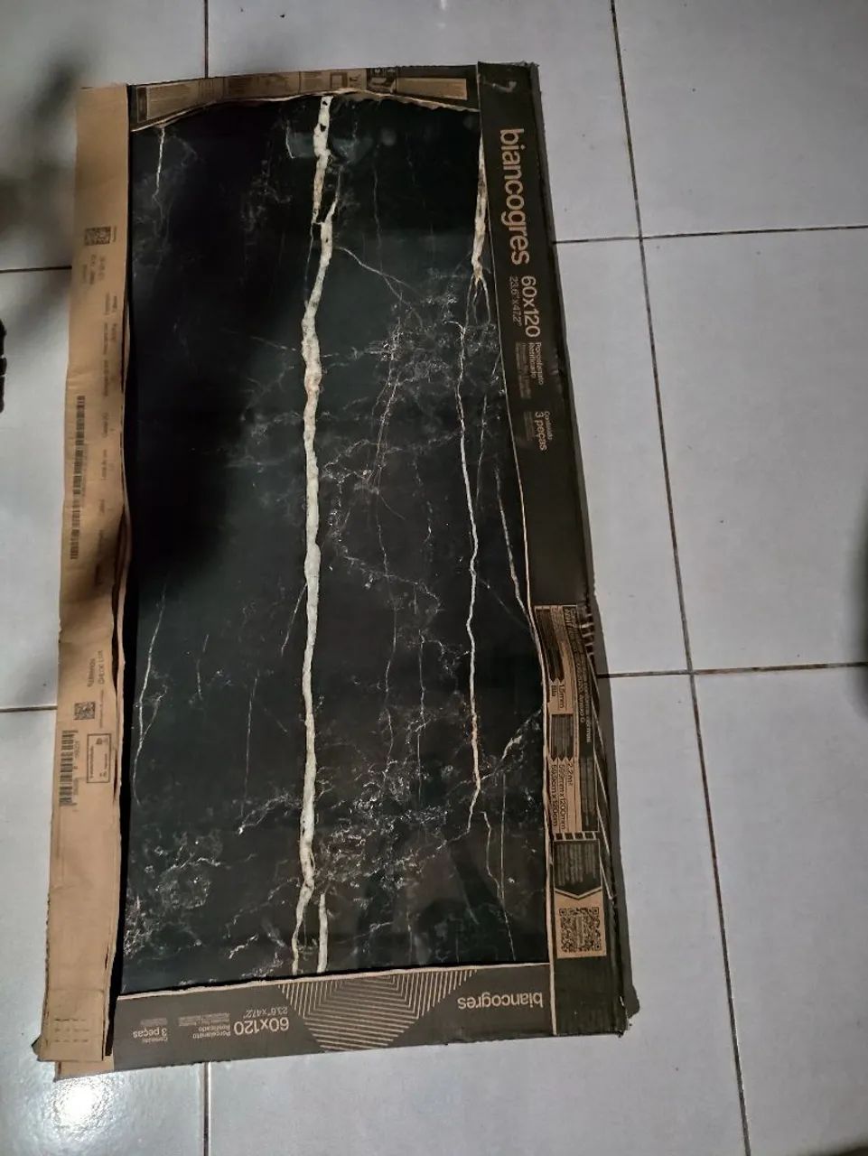 Porcelanato 60x120 Biancogres - Novo! - Foto 3