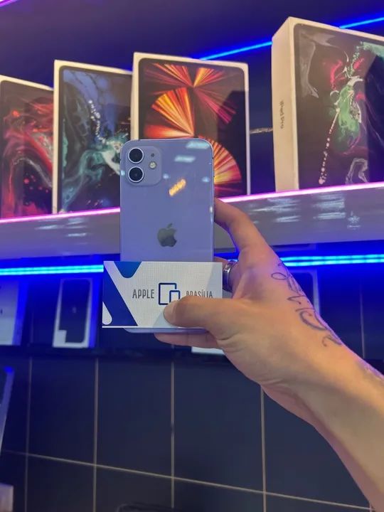 12 128gb lilás / semi 