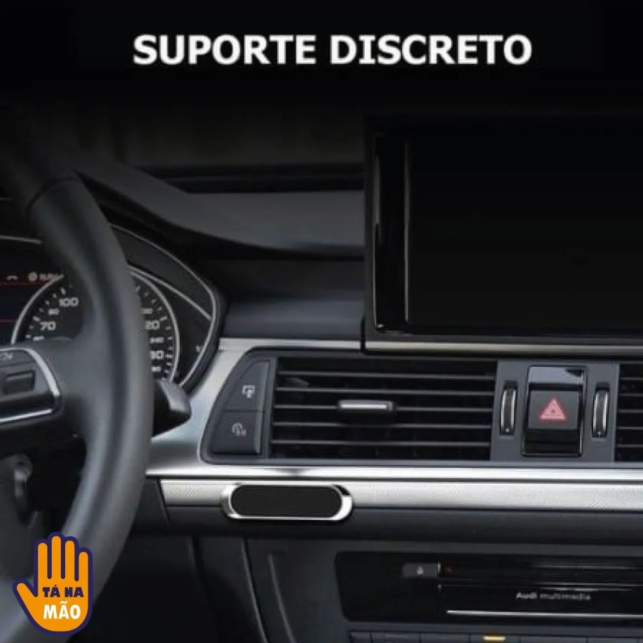 Suporte Magnético para Celular - Fixação Segura e Prática! - Foto 2
