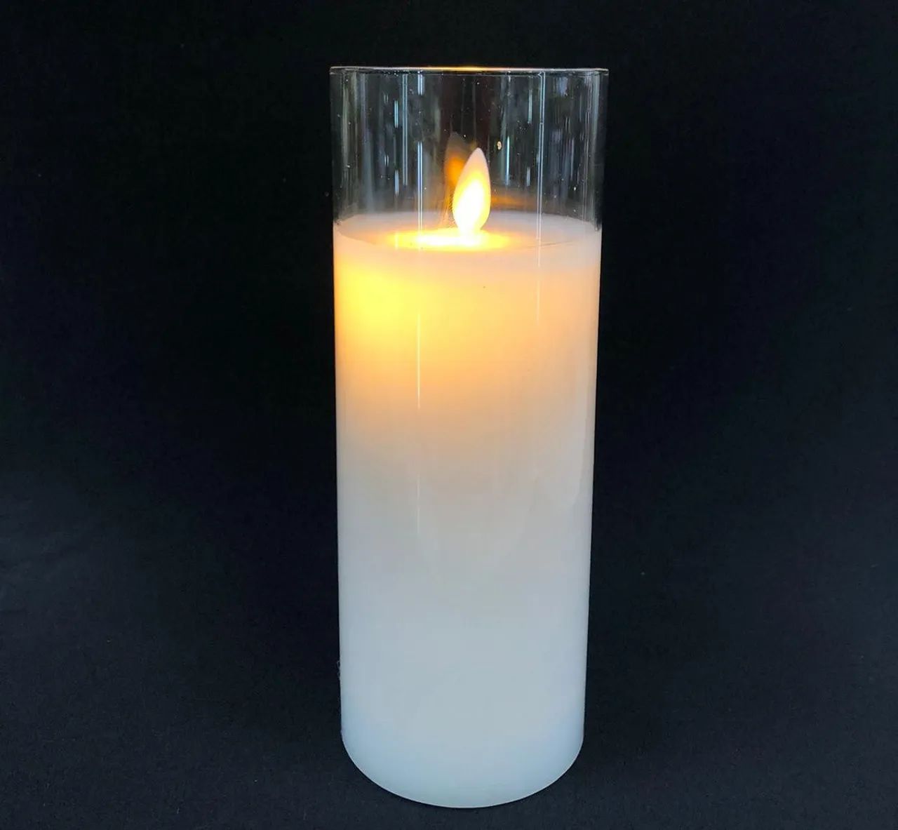 VELA LED DE PVC A PILHA 12,X 5CM<br><br>REF: DAM282<br><br>VALOR REFERENTE A UNIDADE <br> - Foto 3