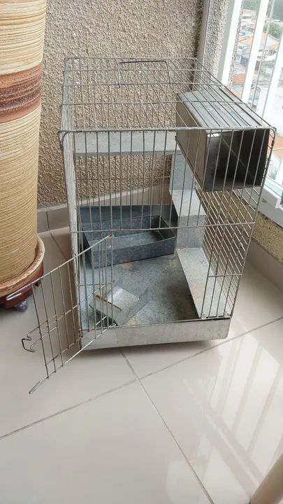 Gaiola Galvanizada Para Roedores - Foto 2