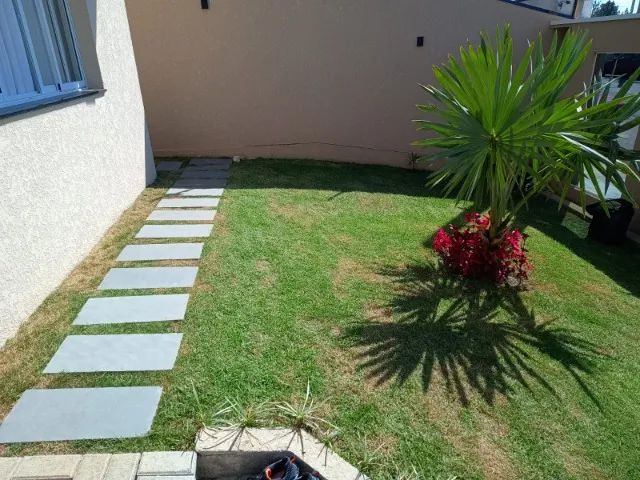 Kit 5 peças Pisante Grama 30X60 cm - Foto 2