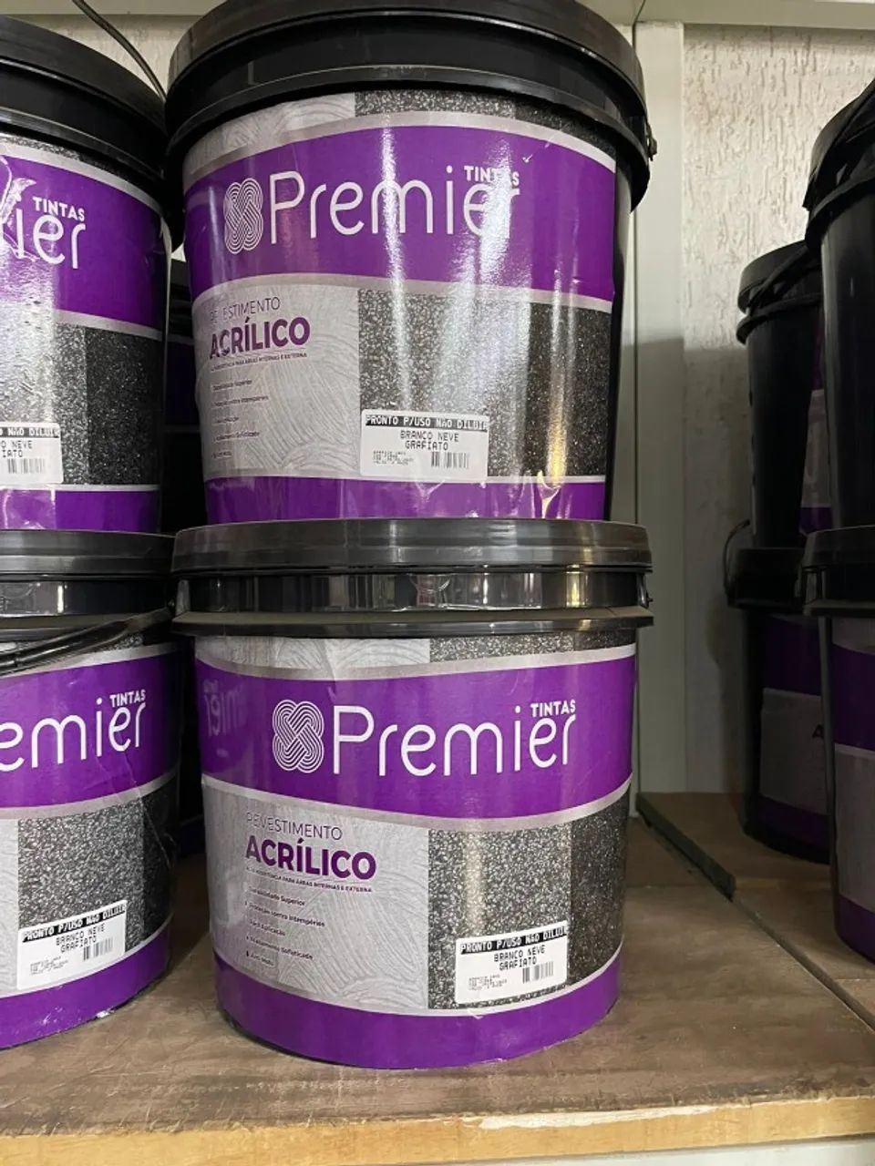 GRAFIATO PRONTO P/ USO PREMIER BALDE 18KG - A VISTA R$79,90