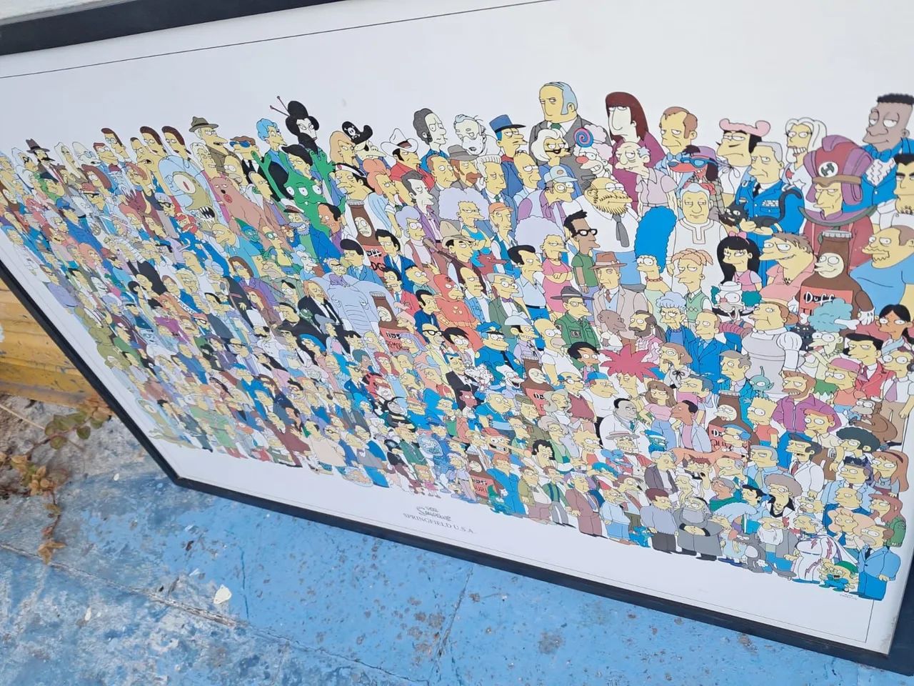 Quadro Simpsons - Springfield U.S.A.