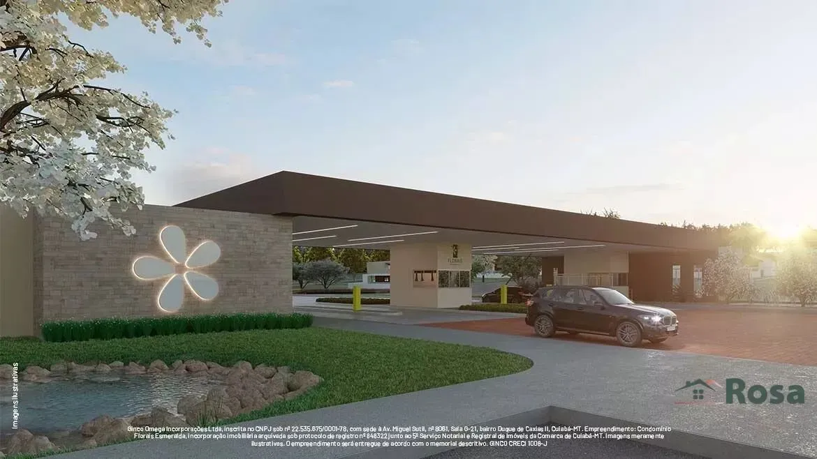 Terrenos residenciais para venda, Florais Esmeralda, Av das Torres, Cuiabá - TE7700