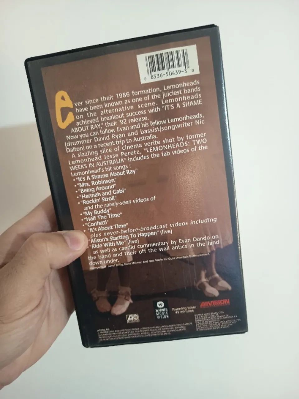 FITA VHS LEMONHEADS TWO WEEKS IN AUSTRALIA 1993 ORIGINAL - Foto 2