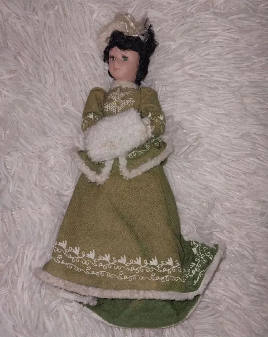 2 Bonecas de Porcelana Vintage - Foto 3