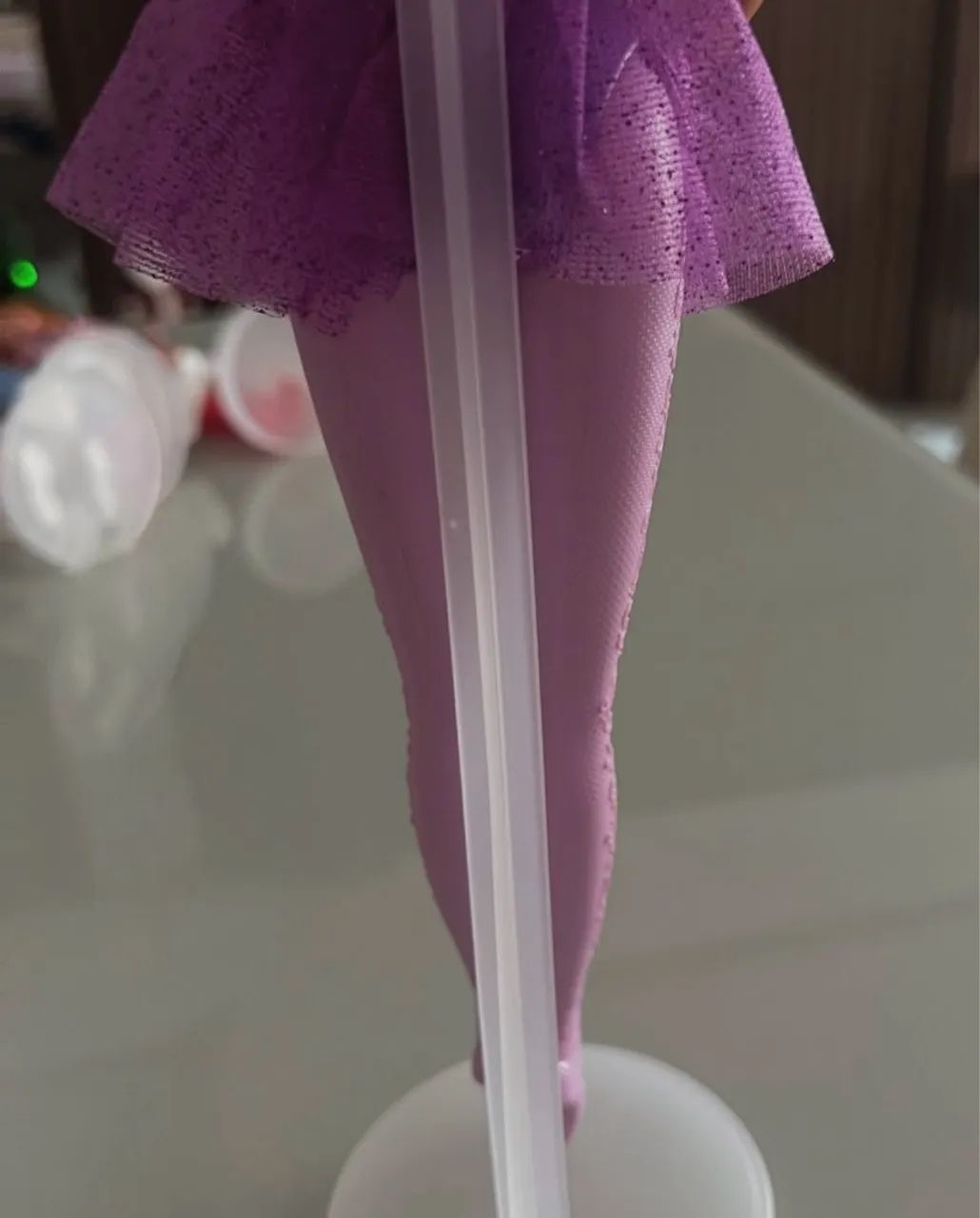 Boneca Bailarina Roxa - 60 Reais - Foto 5
