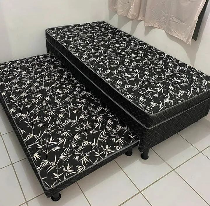 Camas Box's Solteiro com Auxiliar direto de Fábrica!