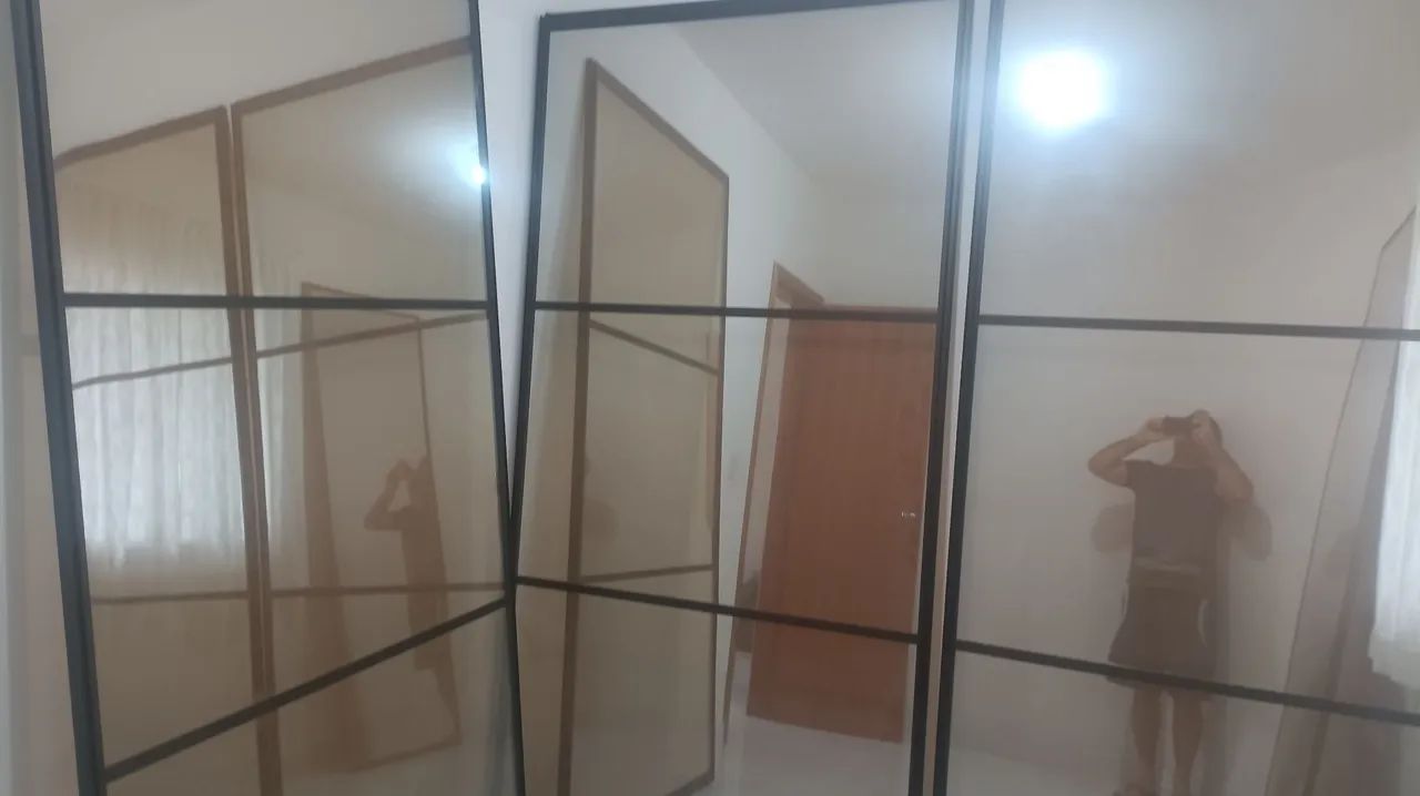 3Porta de Vidro com Moldura Preta - Foto 5