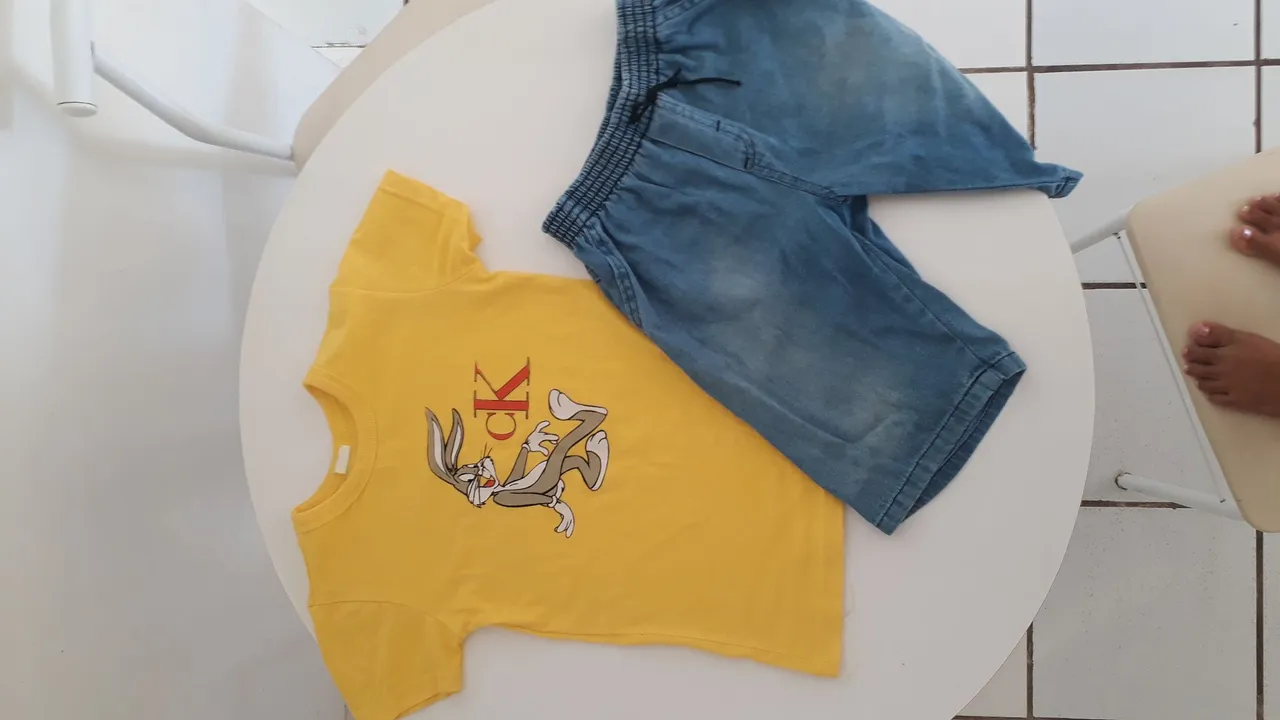 Conjunto Infantil Menino - Camiseta + Shorts