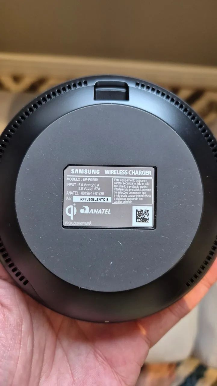 Carregador de Celular sem fio Samsung Fast Charge - Foto 3