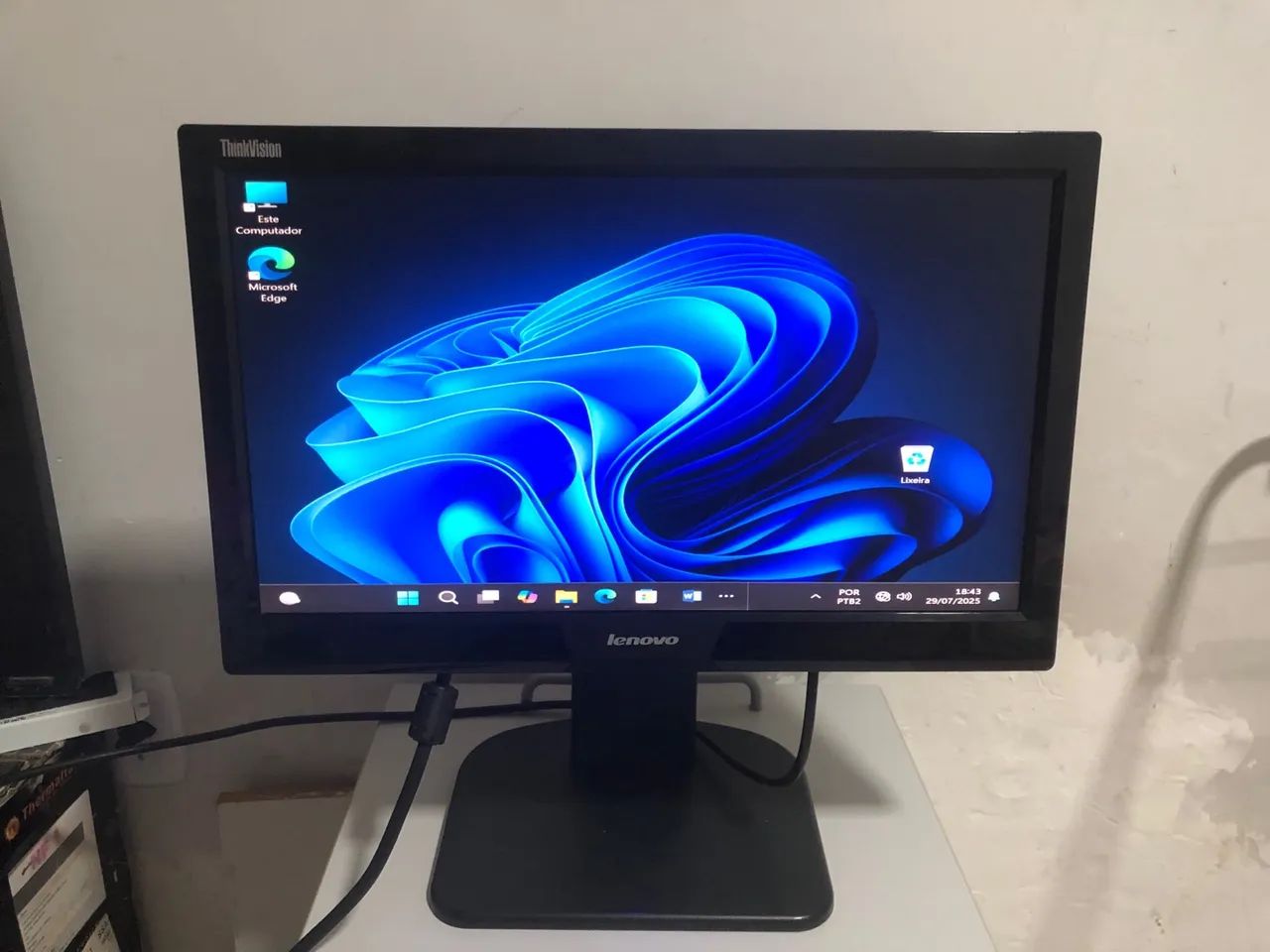 Monitor Lenovo ThinkVision 20 polegadas  - Foto 2