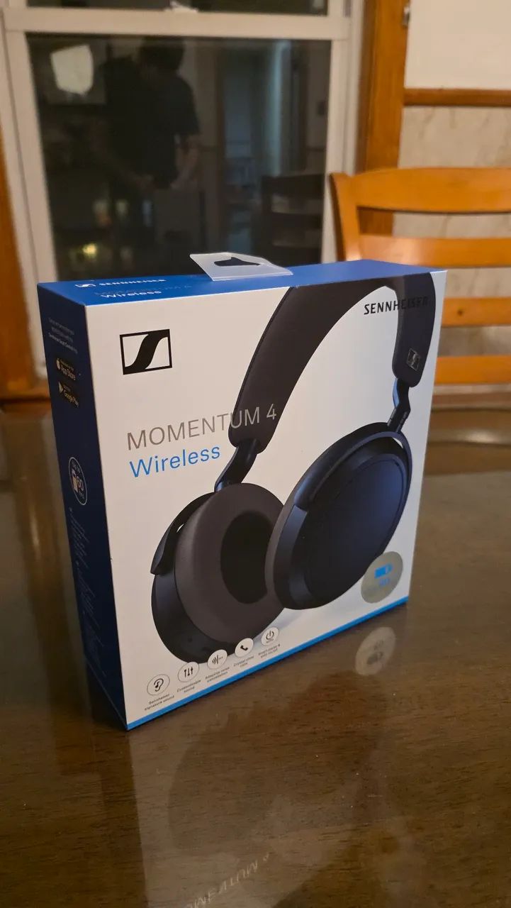 Sennheiser Momentum 4 - Blue Denim (Azul) - ANC - Novo/Lacrado