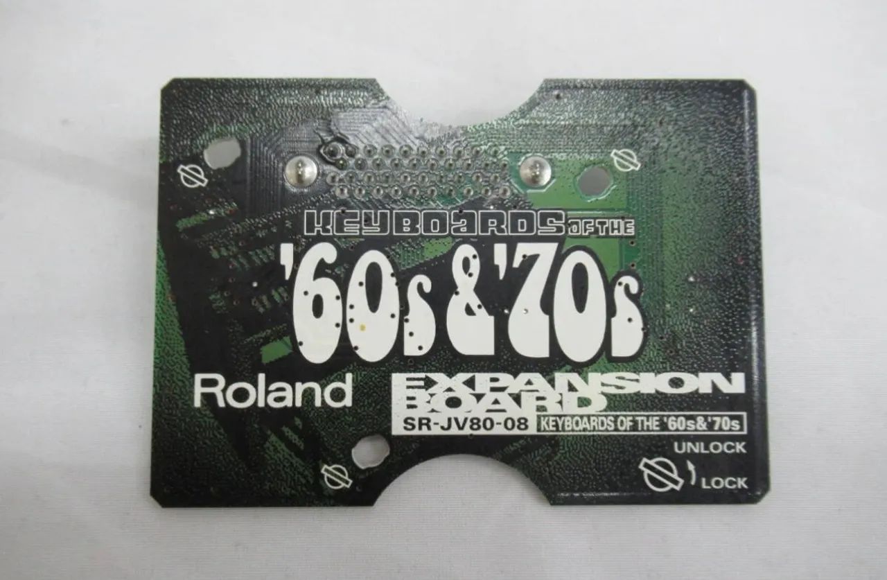 Placa De Expansão Roland Sr-jv80-08 60s & 70s Keyboards Xp-30 Xp