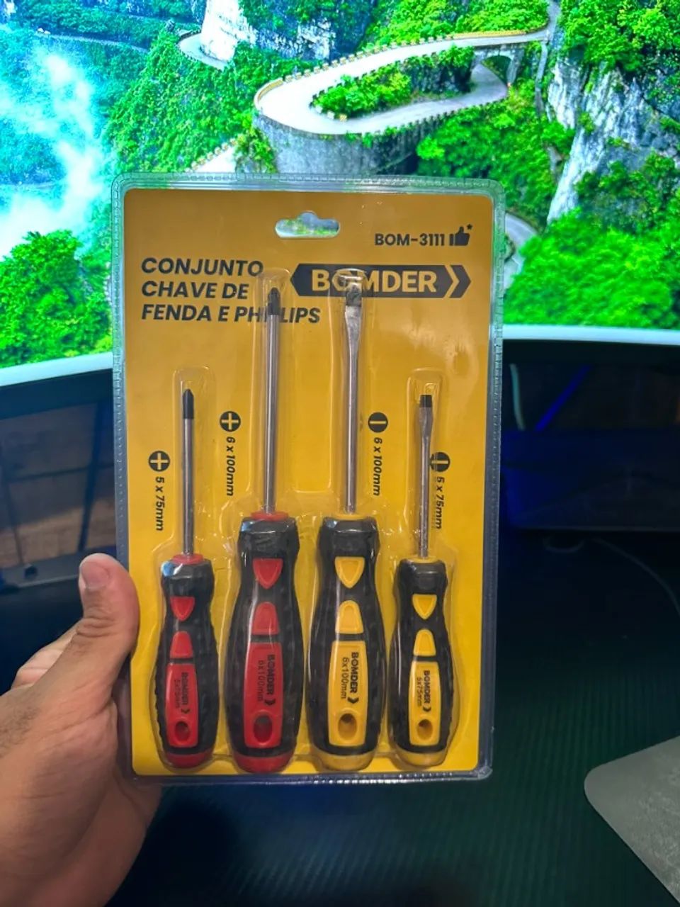 Kit Jogo Chaves de Fenda 