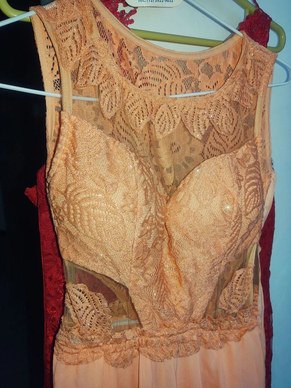 Vestido longo de renda - Foto 3
