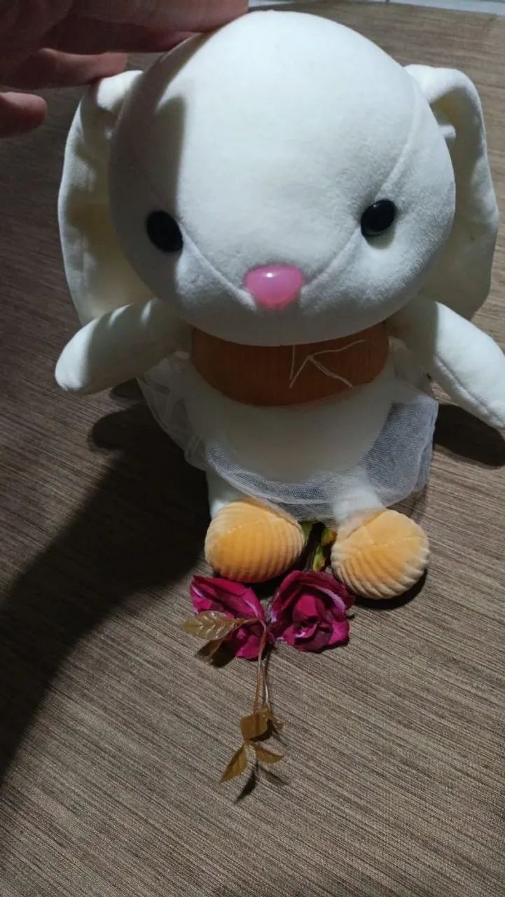 Coelho de pelúcia - 30 Cm