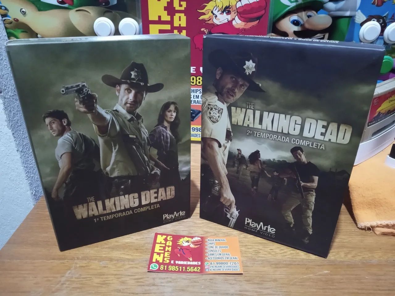 Vendo Box original em DVD da 1° e 2° temporadas do The Walking