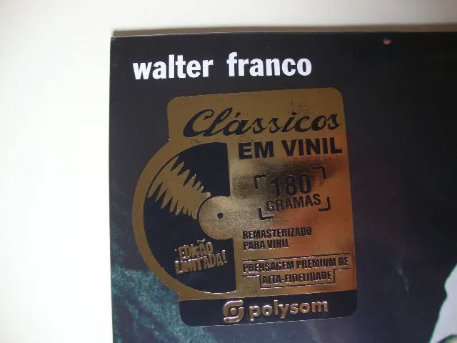 LP - Vinil - Walter Franco - Revolver - Lacrado, Novo, 180g. (Envio pela OLX) - Foto 3