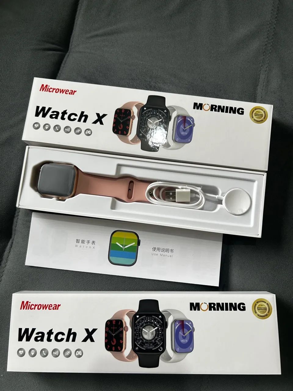 Smartwatch lançamento rosa  - Foto 2