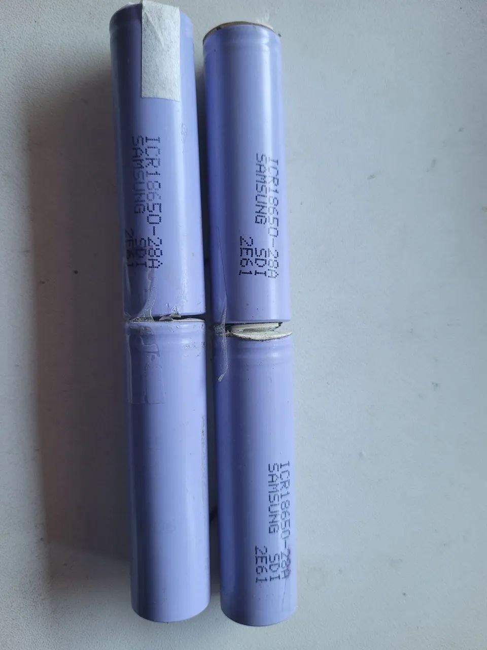 6 Baterias litio Samsung ICR18650-28A 2800mAh