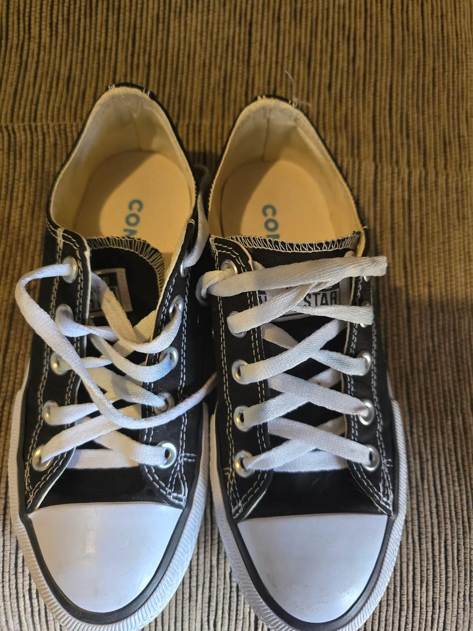 Tênis Converse All Star Preto Réplica.
