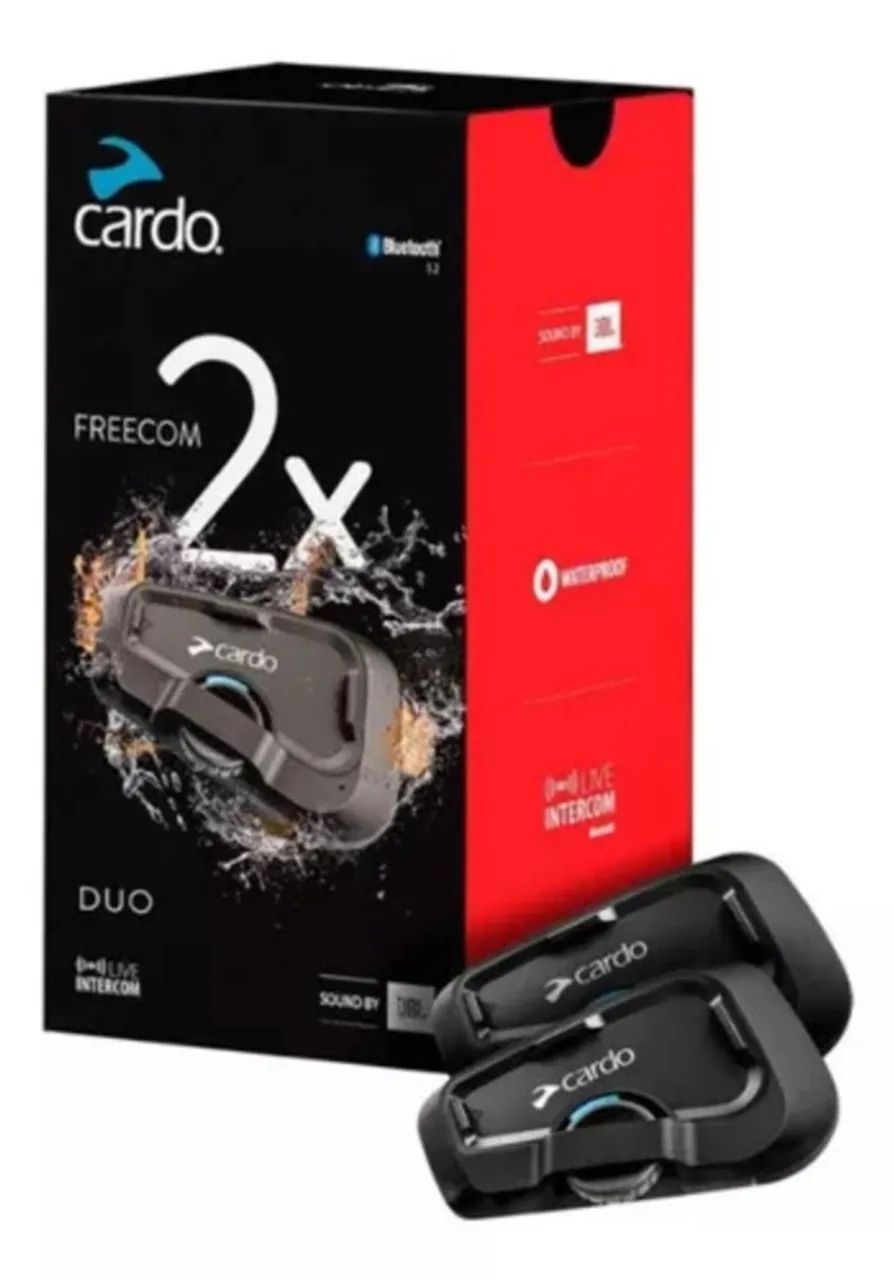 INTERCOMUNICADOR CARDO FREECOM 2X DUAS UNIDADES