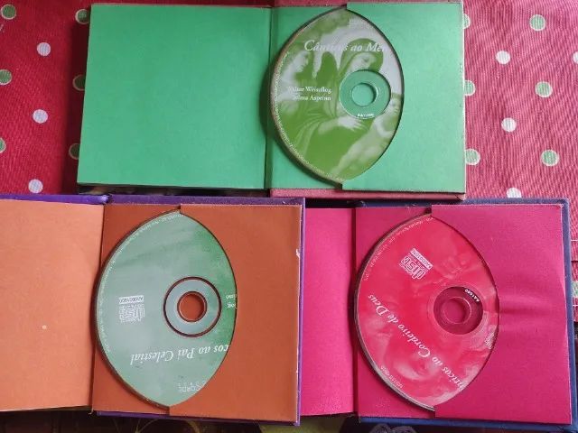 Cds Celestial Sound - Walter Weiszflog Canticos e Salmos 4 Cds Com Livretos - Foto 3