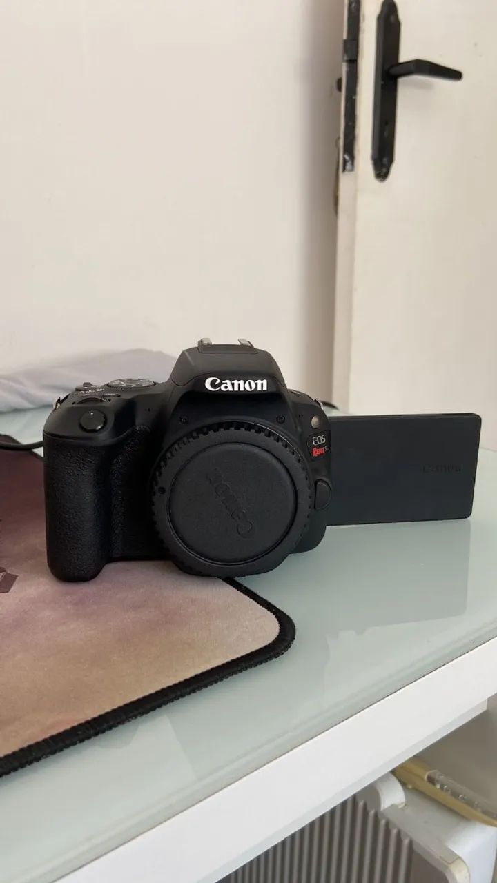 Câmera Canon SL2 + Lentes - Foto 2