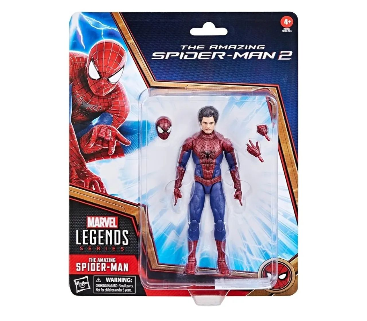 Boneco Marvel Legends - O espetacular homem-aranha - Figura 15 cm com acessórios  - Foto 6