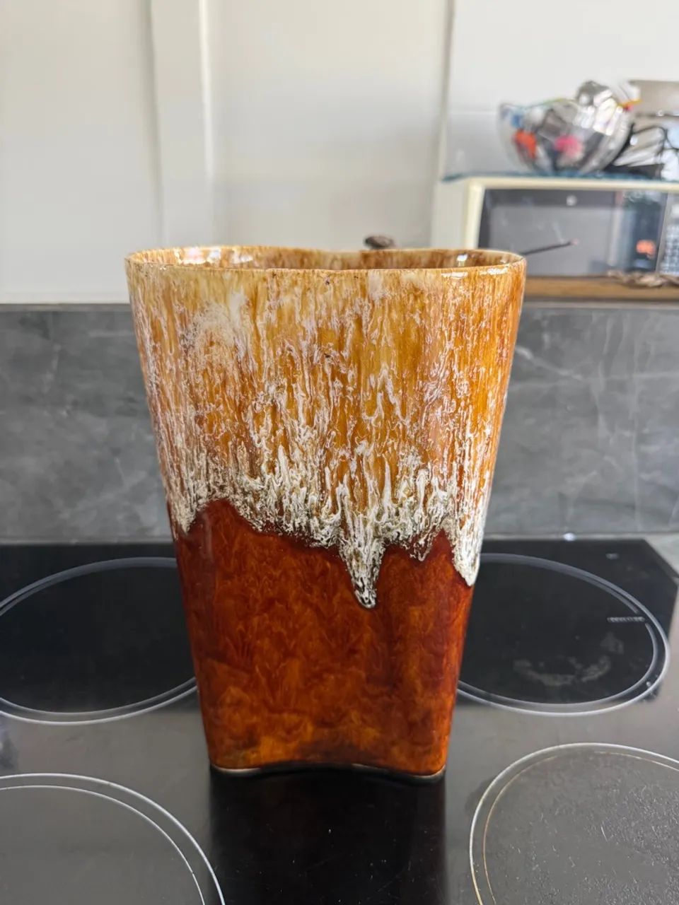 Vaso Decorativo Cerâmica Rústico