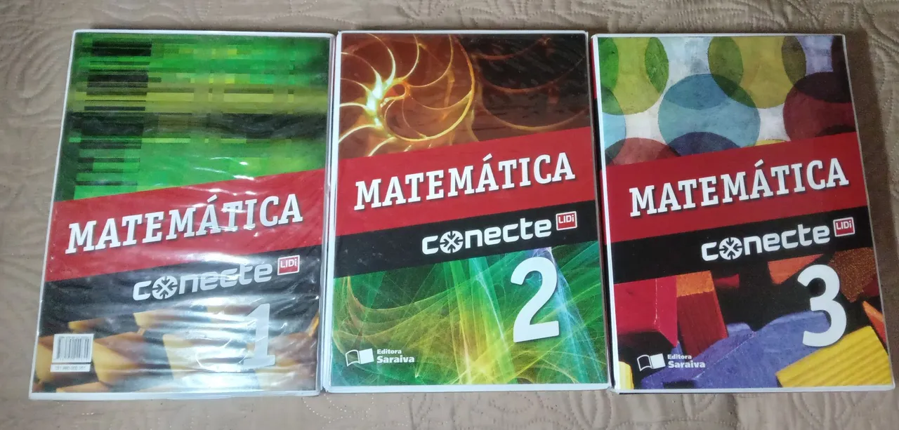 Coleção Matemática Conecte (Iezzi) - 1º, 2º e 3º ano ENEM/Vestibulares