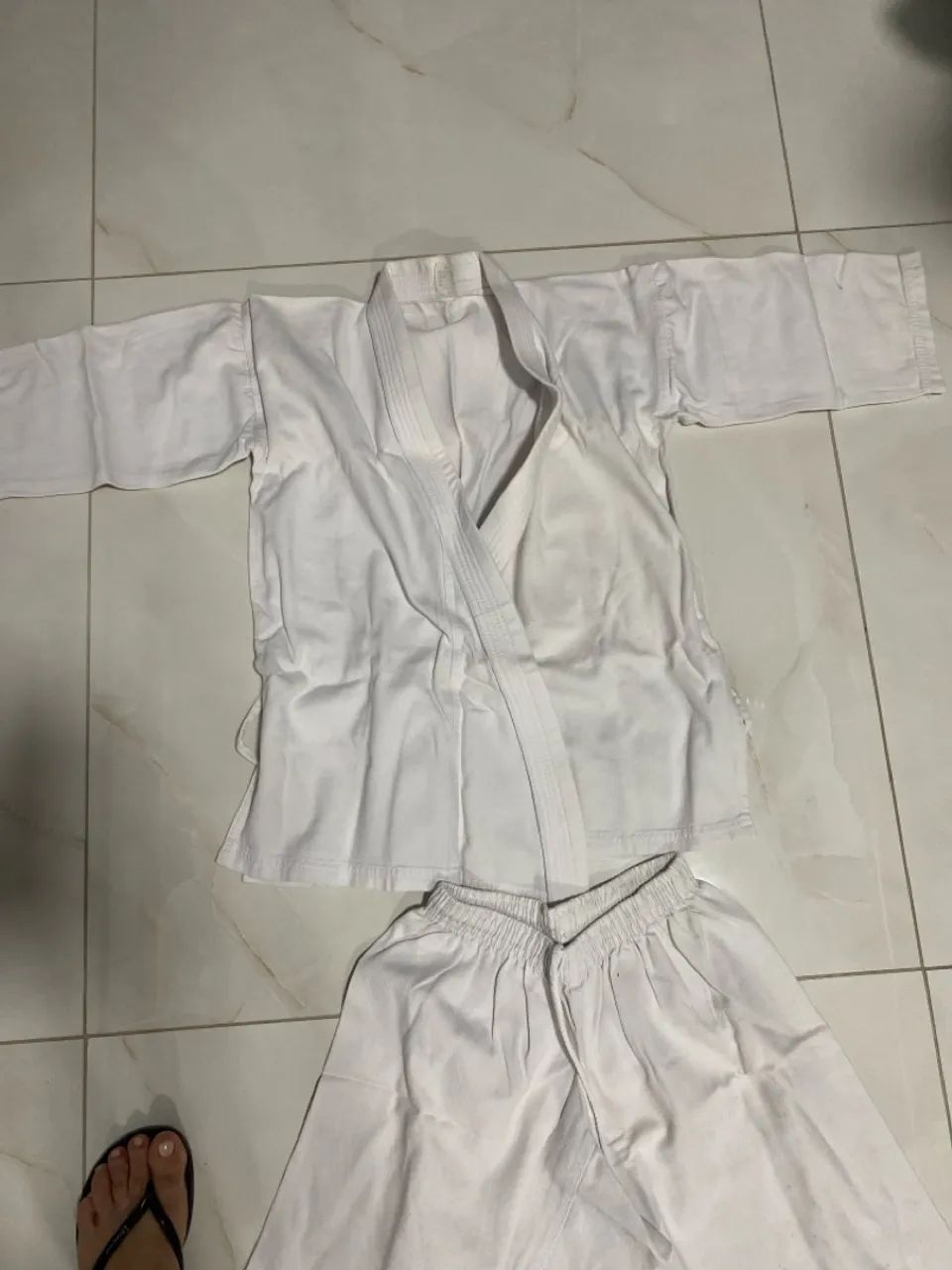Kimono de Judô Branco - Tamanho infantil  - Foto 3