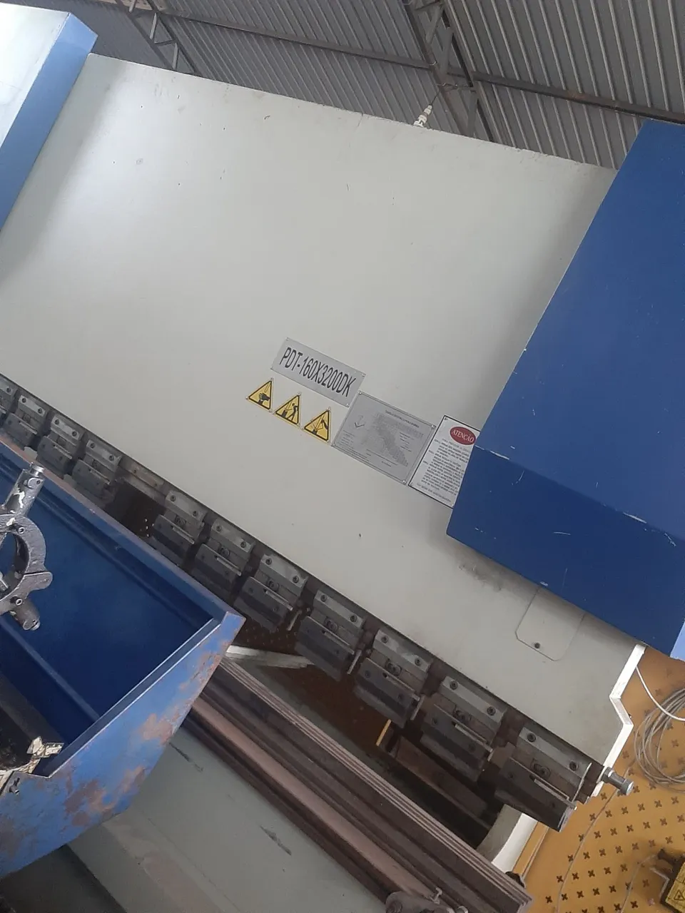 Prensa Dobradeira Hidráulica PDT-160x3200DK
