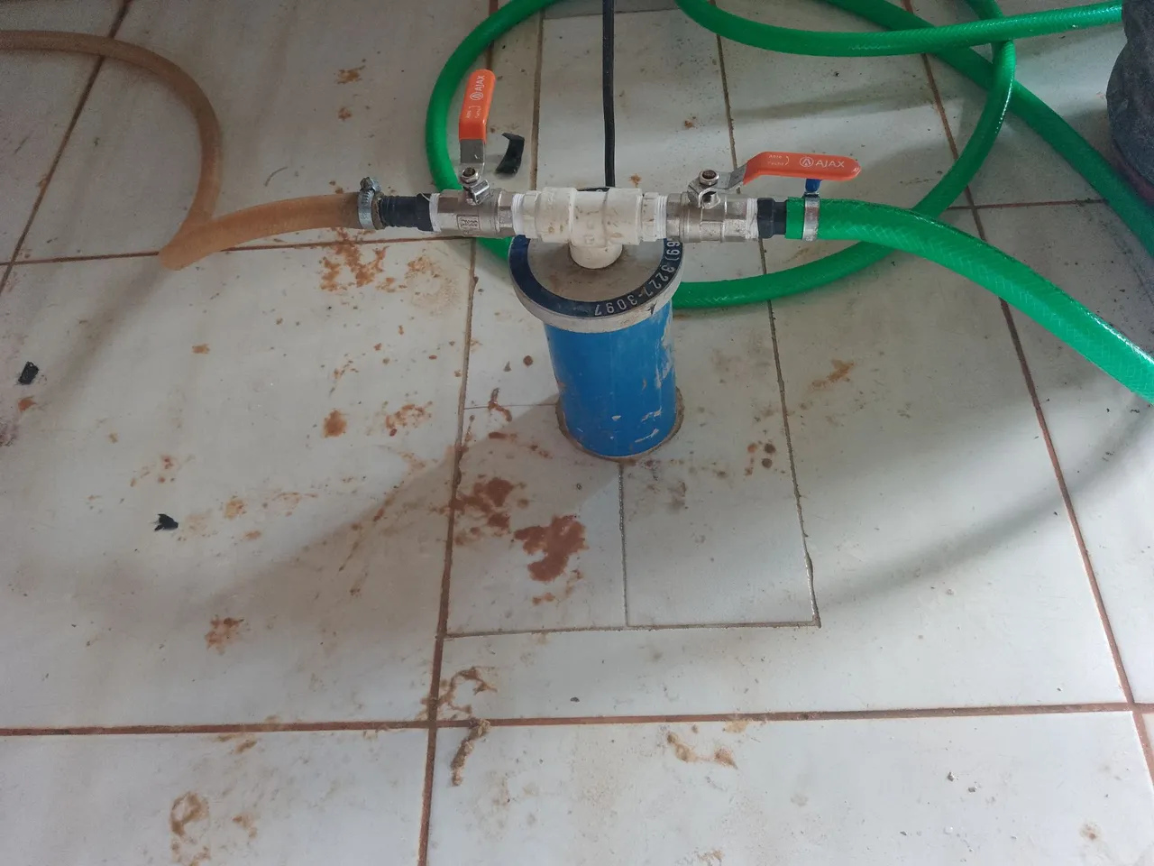 Manutenção em poço semi artesiano