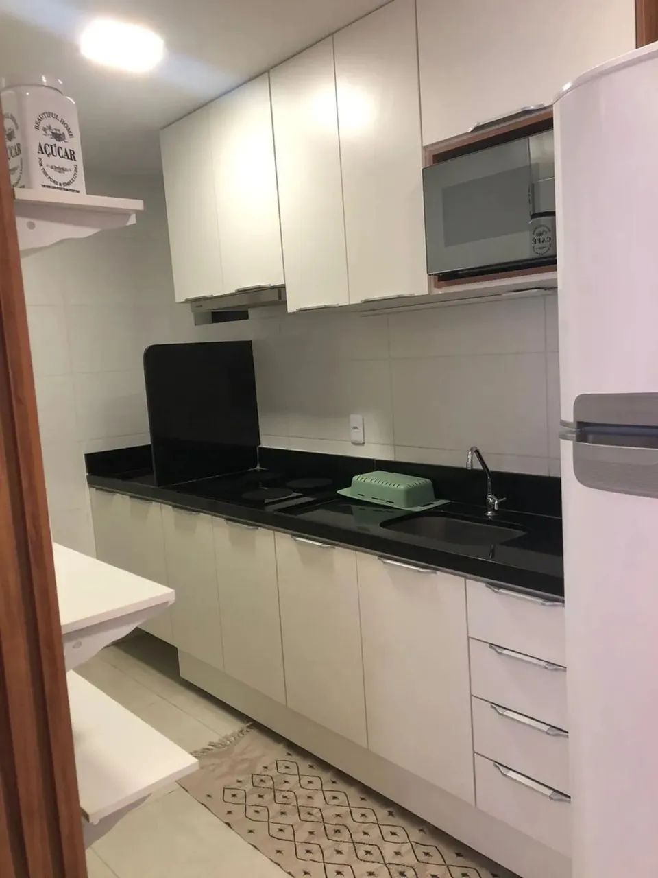 Apartamento mobiliado no Poço