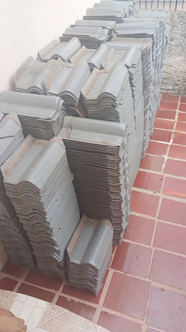 Telha de Cerâmica usada