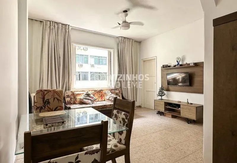 Quarto e sala a 50 passos da praia do Leme - Foto 2