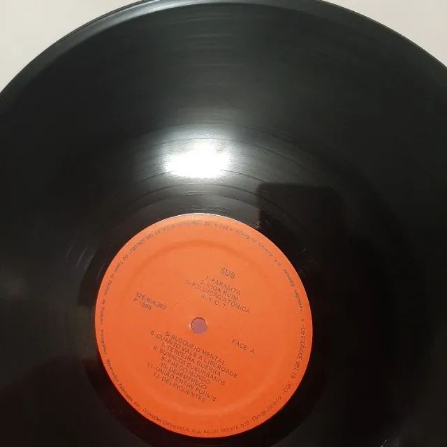 LP Disco De Vinil SUB 1985 Punk Ataque Frontal Ratos Colera Segunda Edição Excelente - Foto 4